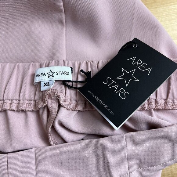 Area Stars Slacks Everly Lightweight Side Zip Pink Trousers Pants‎ Size XL NEW - Picture 7 of 12
